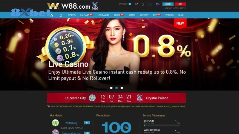 Top nhà cái uy tín 2025 – 8xbet đứng đâu? W88 đứng vị trí thứ 3 trong Top 10 nhà cái uy tín 2025